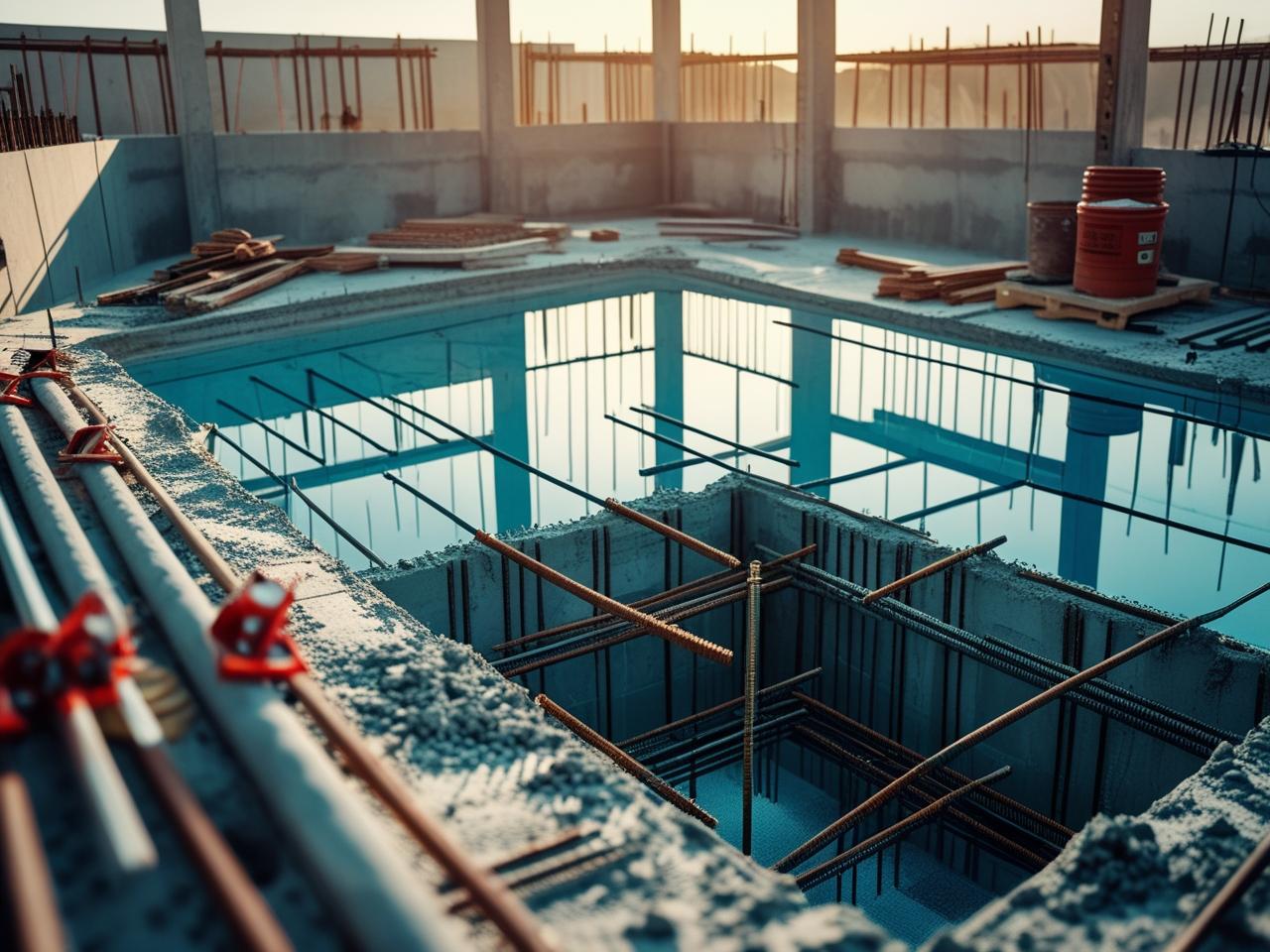pool construction iomage